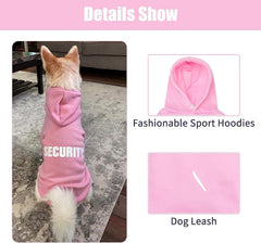 BINGPET puppy sweater hoodie close-up fleece emphasizes softness and warmth