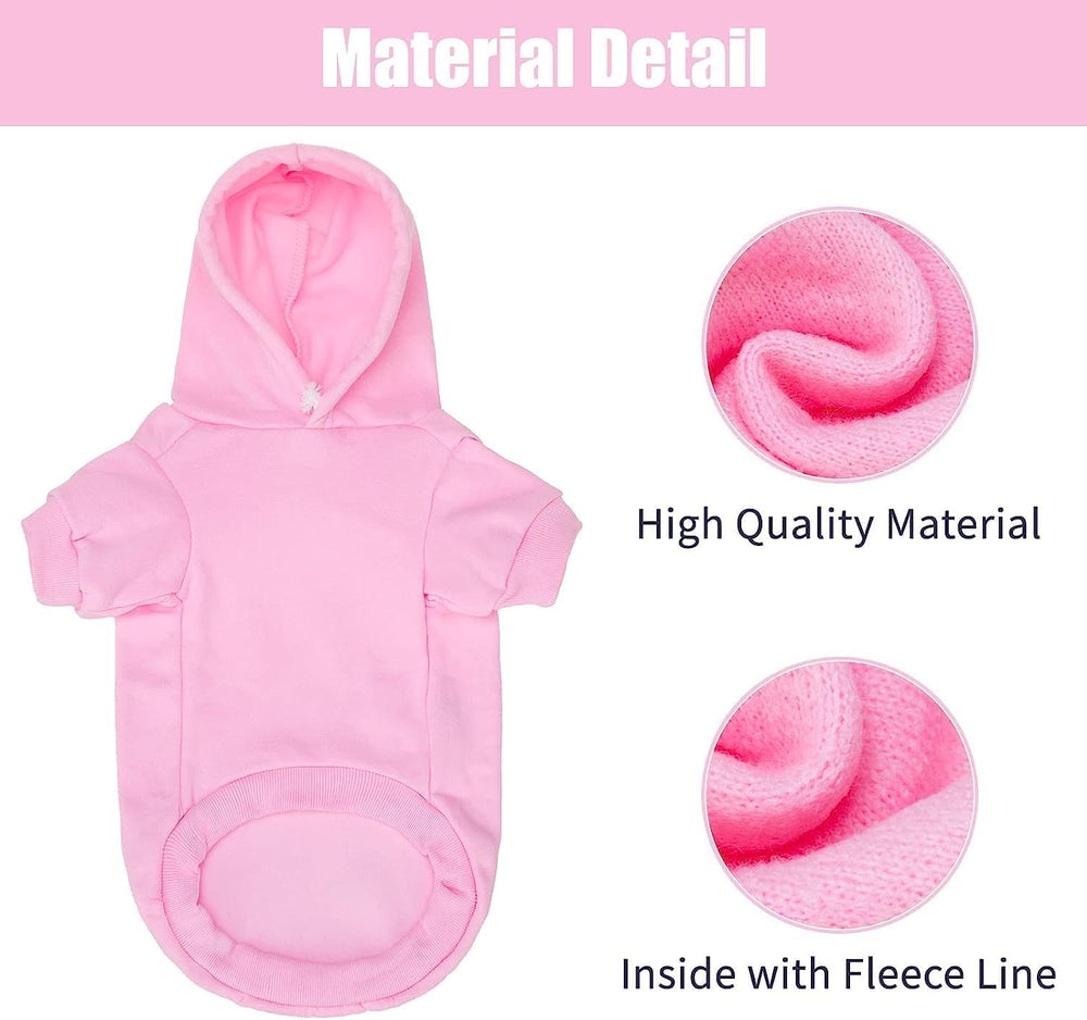 BINGPET security dog hoodie back view highlights snug fit for daily outdoor wear