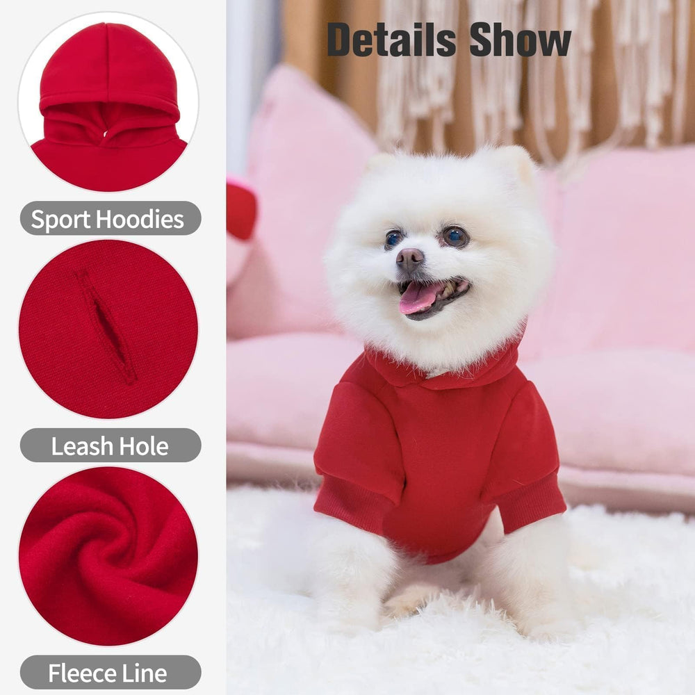 BINGPET sudadera para perro, vista trasera, libertad de movimiento.