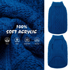 BINGPET cable knit gingham patch adds chic style for photoshoots