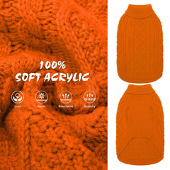 BINGPET sweater with leash hole for safe outdoor strolls