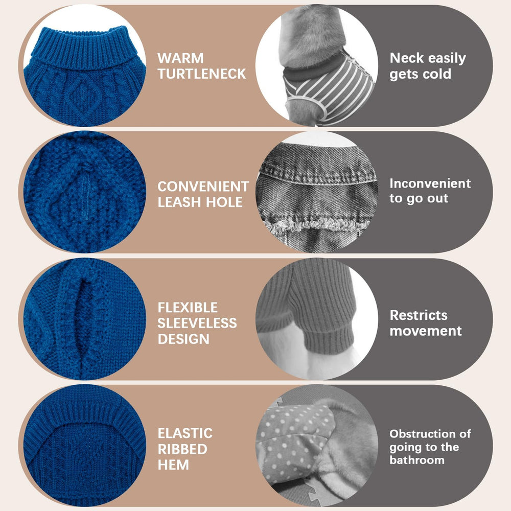 BINGPET soft stretchy acrylic fabric ensures comfy movement in cold