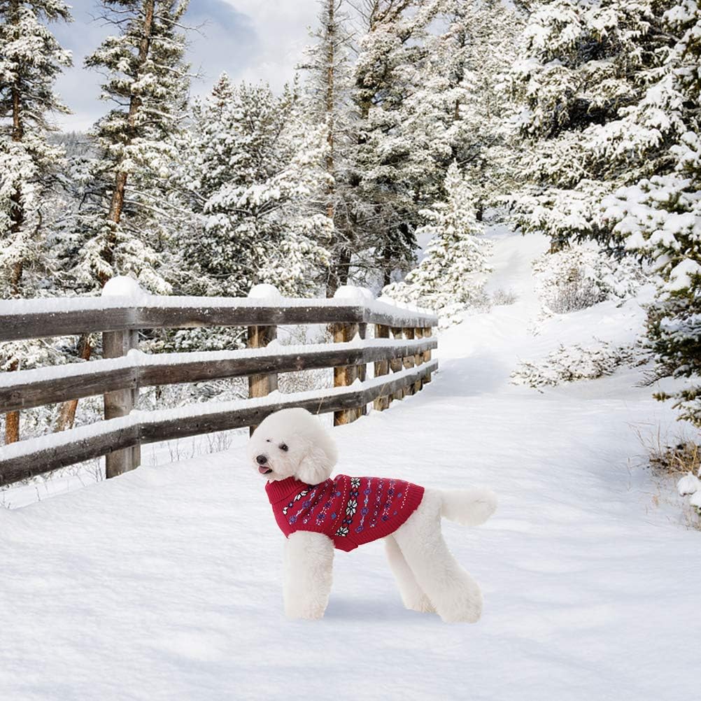 BINGPET thick-acrylic-knit-dog-sweater texture conveys warmth and durability.