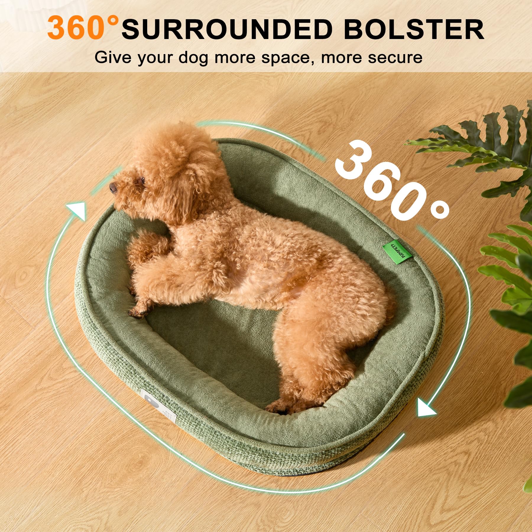 Bininl foam-egg crate closeup highlighting comfort design