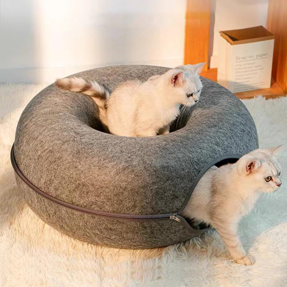 Bininl Cat Tunnel supports multi-cat play without interference in shared spaces.