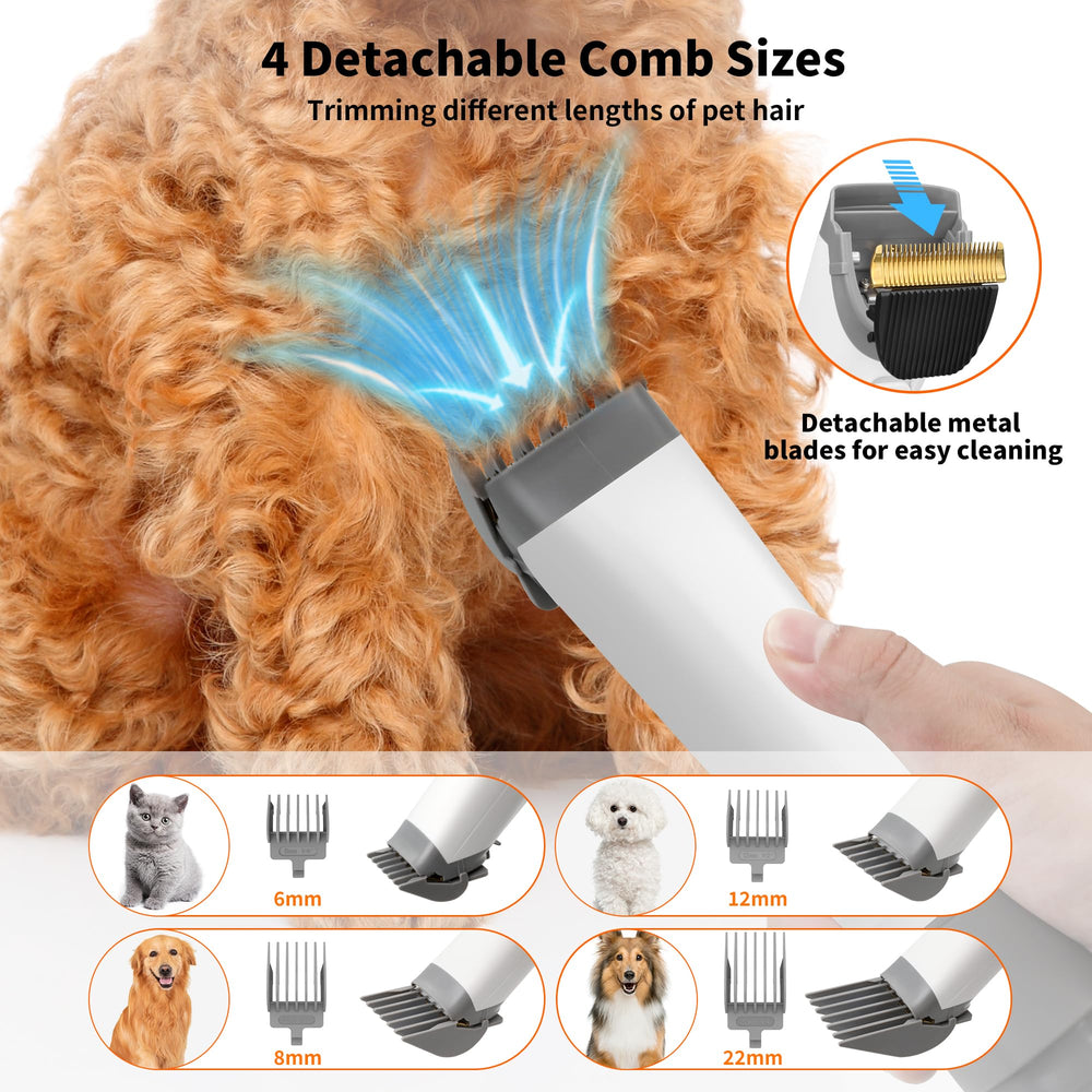 binROC 1.5L dust cup handles large fur collections between cleanups.