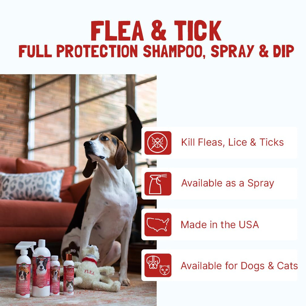 Bio-Groom dog coat lather demonstrates gentle cleansing and coat hydration.