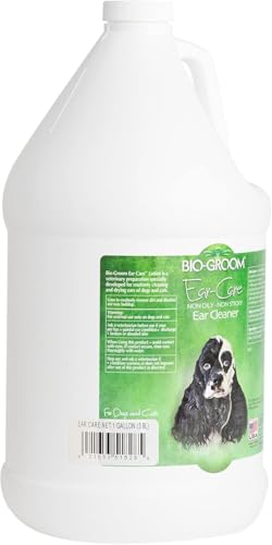 Bio-groom ear-cleaner-drops-sideview highlights comfortable use for routine ear care.