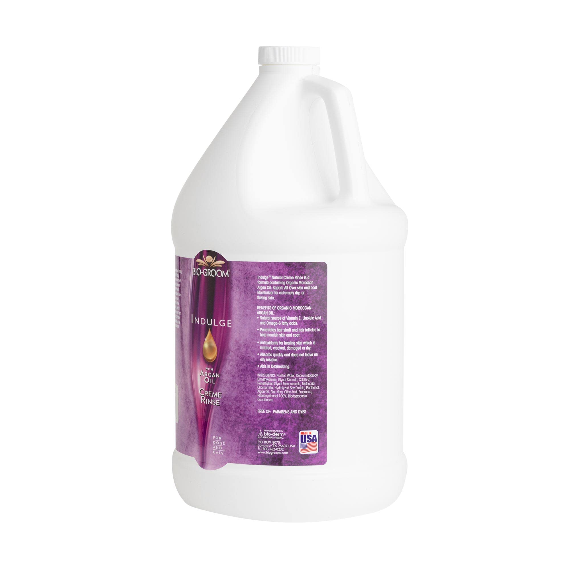 Bio-Groom Indulge Argan Oil Puppy and Cat Grooming for sensitive skin and gentle care.