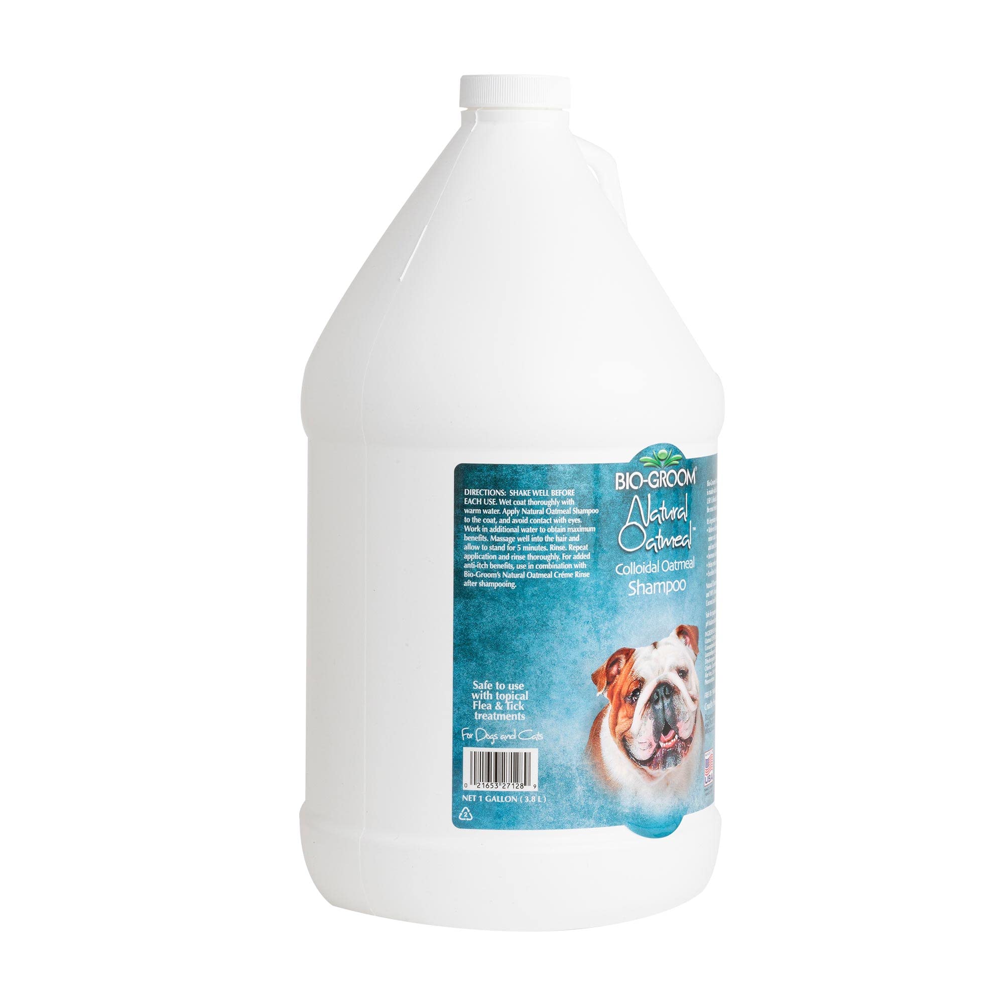 Bio-groom Oatmeal Dog Shampoo lather shows easy, delicate washing for sensitive coats.