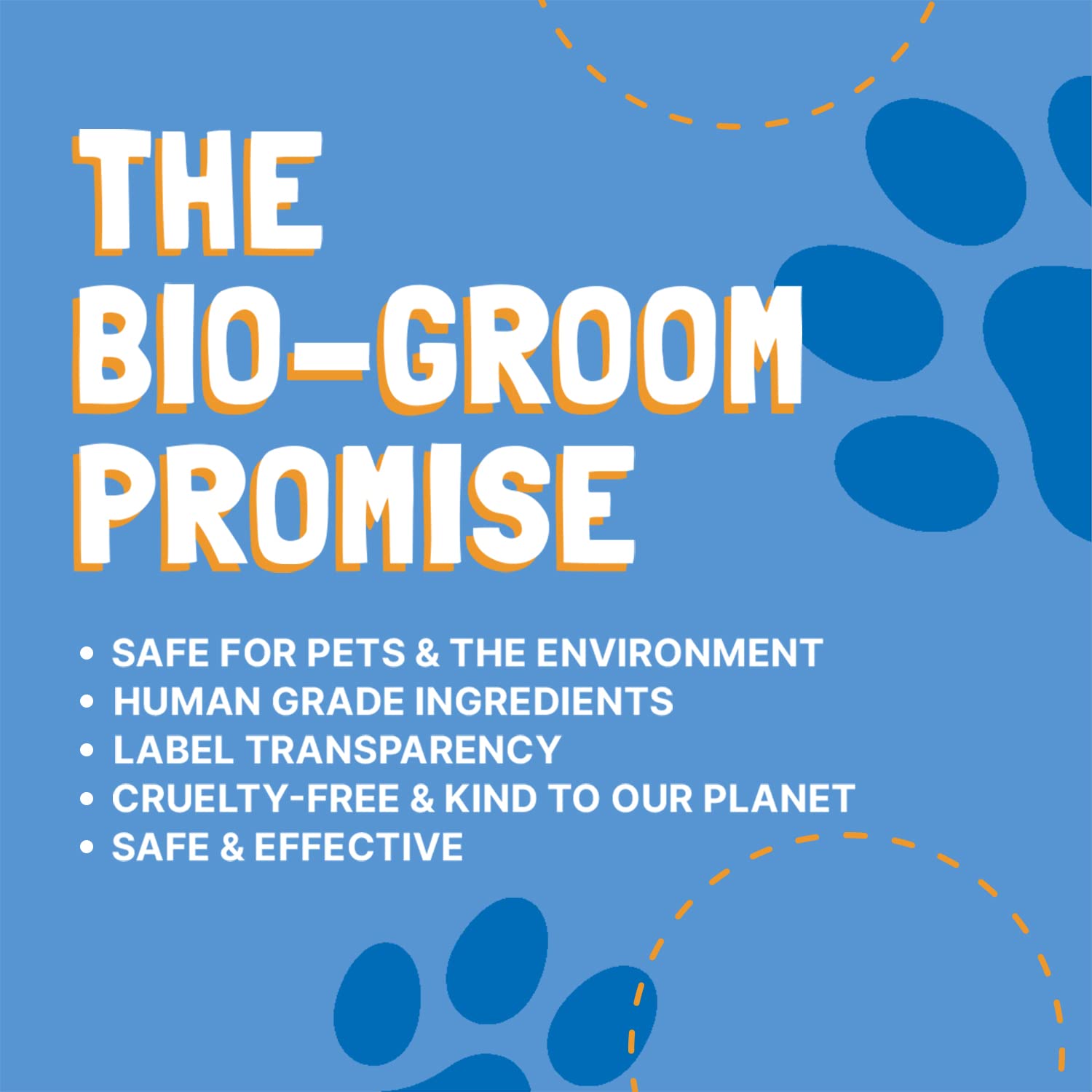 Bio-groom Oatmeal Dog Shampoo USA-made claim on label.
