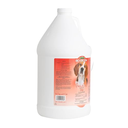 Bio-Groom pyrethrin dip concentrate ready for pet use.
