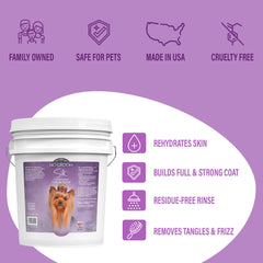 Bio-Groom Silk Creme Rinse coat is soft after rinse