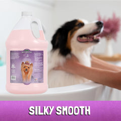 Bio-Groom Silk Creme Rinse puppy-use formula eases brushing