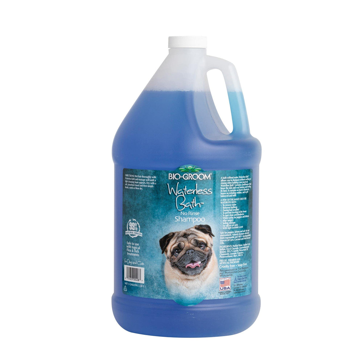 Bio-Groom waterless shampoo bottle for quick, convenient dog baths.
