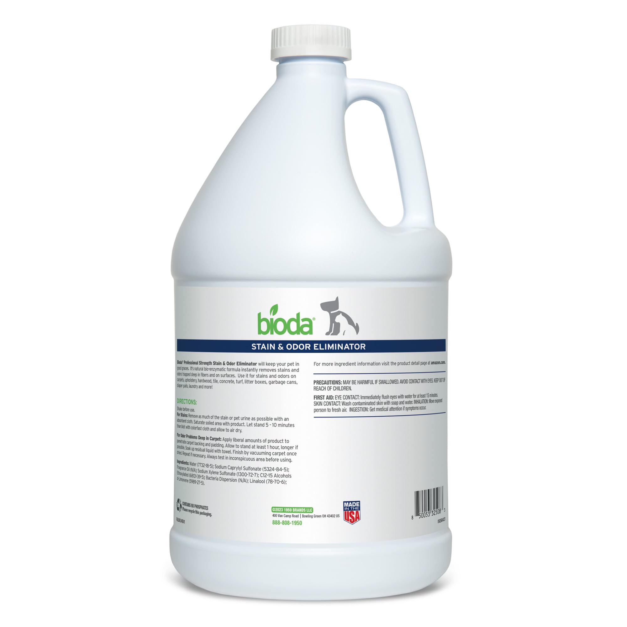 Bioda Made in USA label emphasizes domestic manufacturing quality.