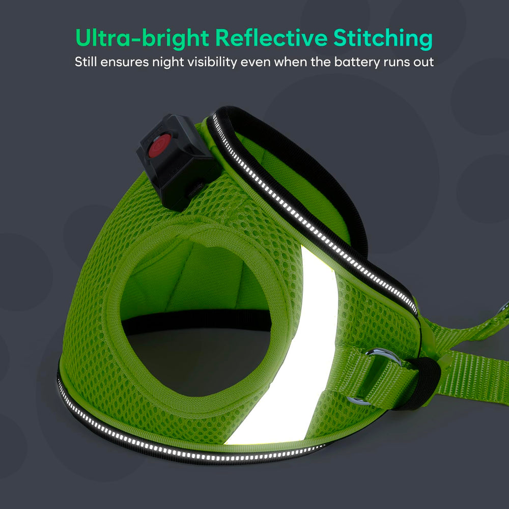 BiPawTi step-in harness enables easy on-off for anxious pets.