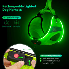 BiPawTi step-in harness for easy on-off handling
