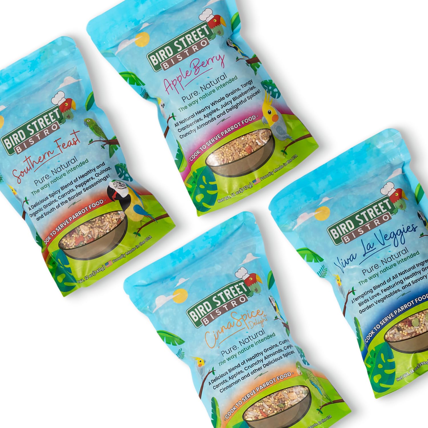 Bird Street Bistro Freeze-dried fruits image offers a compact snack with vitamins.