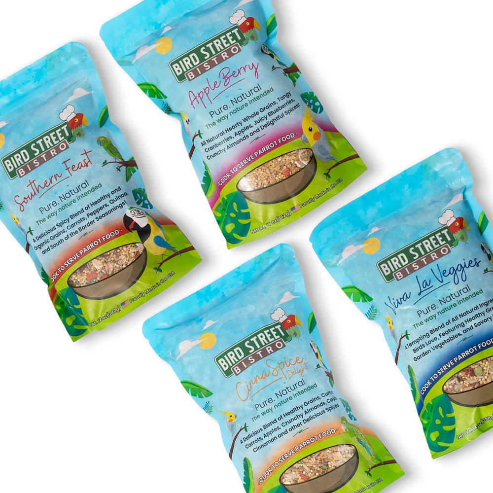 Bird Street Bistro Freeze-dried fruits image offers a compact snack with vitamins.