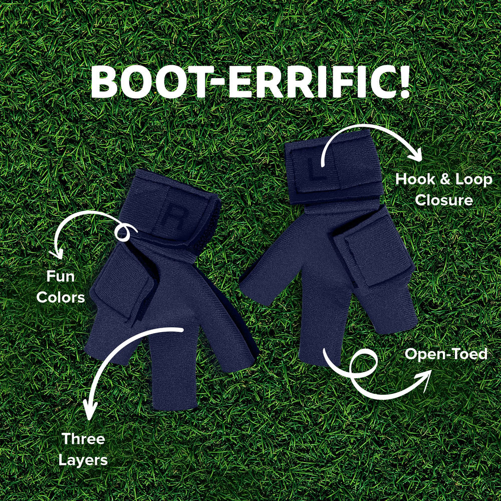 Birdy Bootie 3mm base with durable soles supports walking during recovery