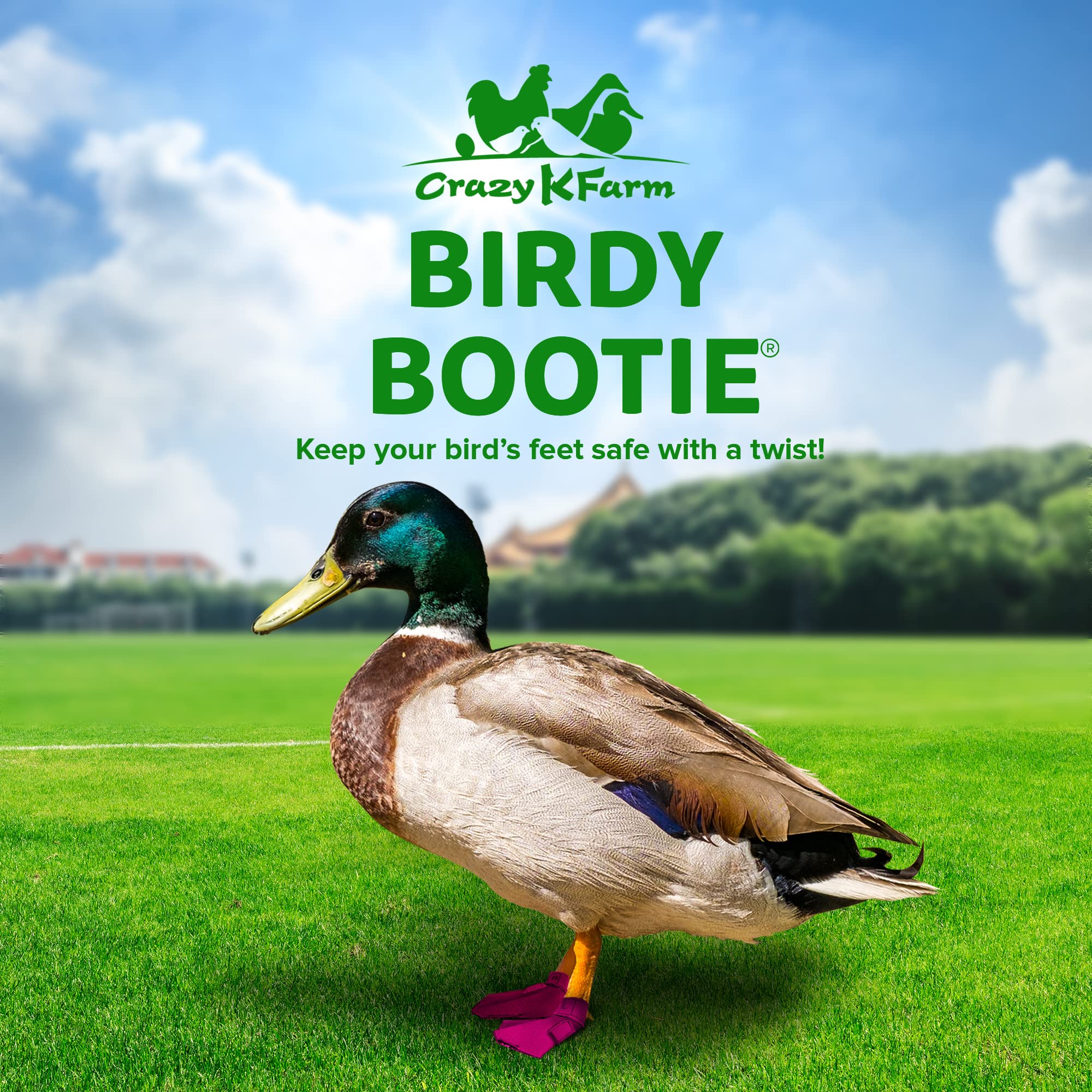 Birdy Bootie handmade in USA closeup highlights quality craftsmanship for long-lasting protection.