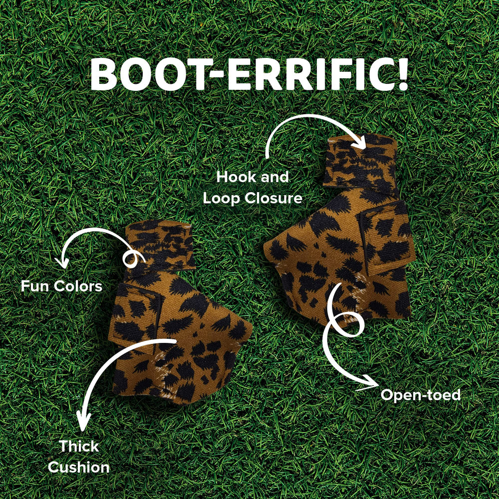Birdy Bootie Leopard handmade in USA emphasizes craftsmanship and long-lasting quality.