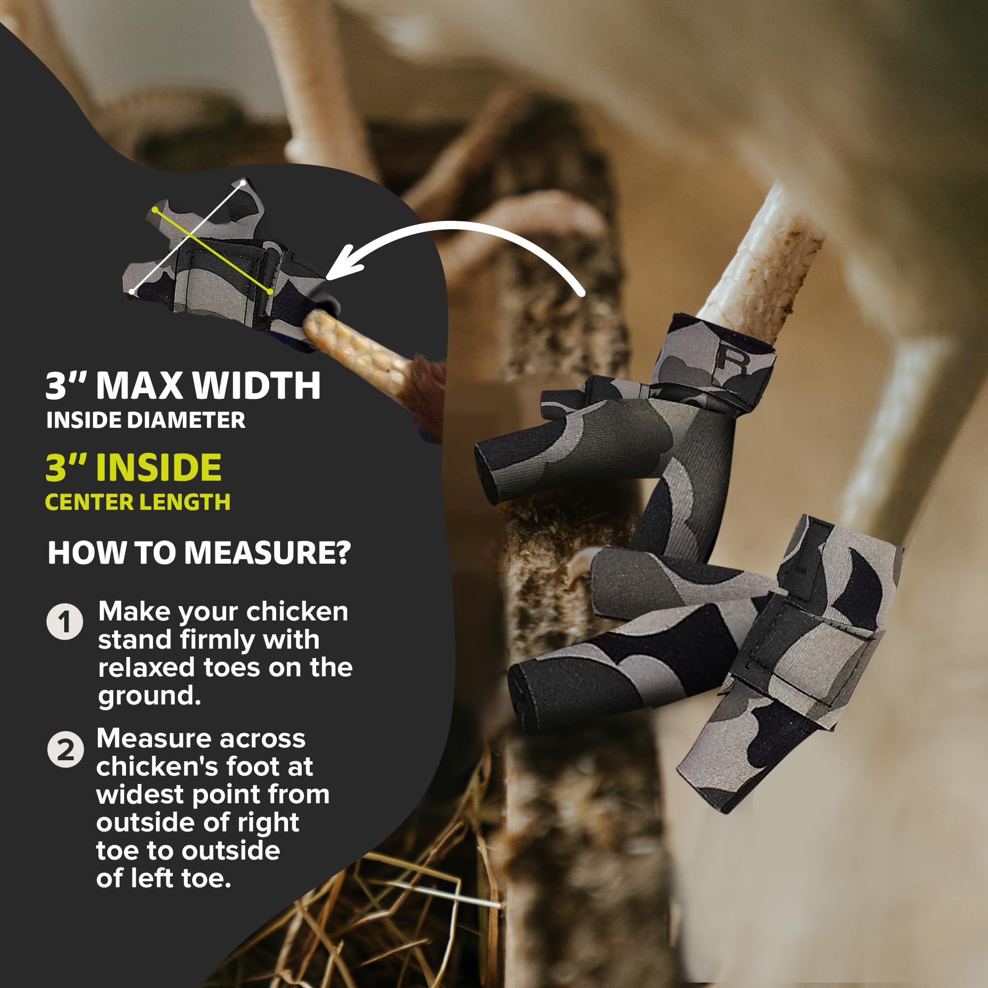 Birdy Bootie open-toe design ventilation supports cooling feet during recovery