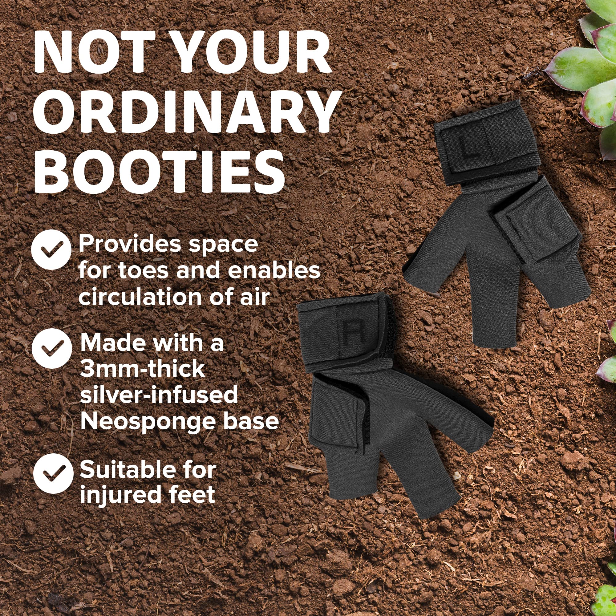 Birdy Bootie royal blue protects feet from sharp surfaces during daily activities.