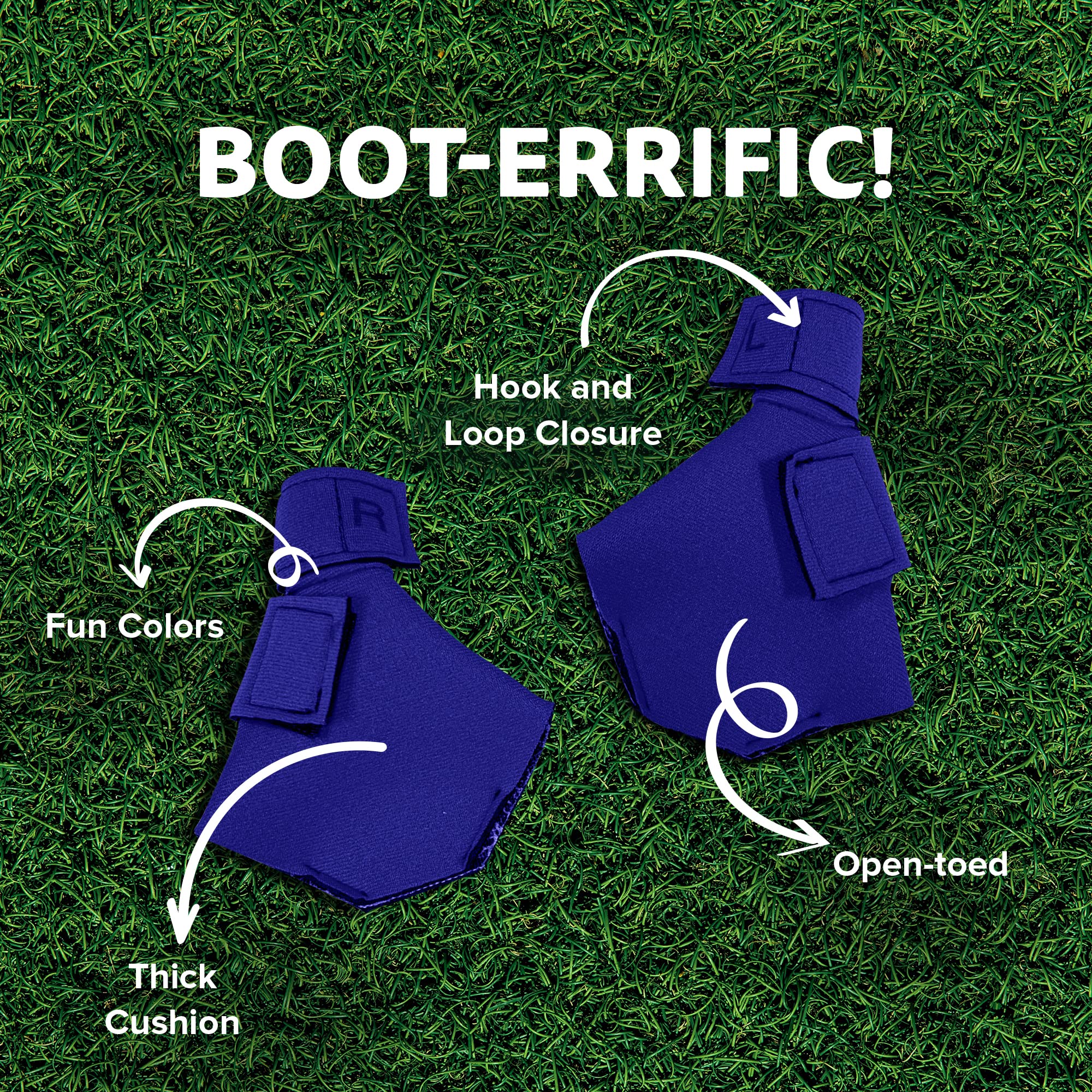 Birdy Bootie silver-infused rubber close-up emphasizes durable, comfortable material.