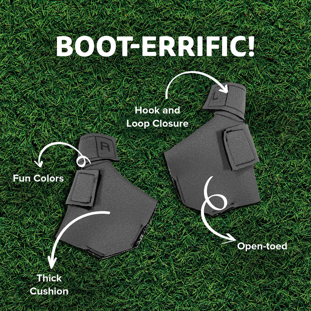 Birdy Bootie silver-infused rubber closeup emphasizing durable material