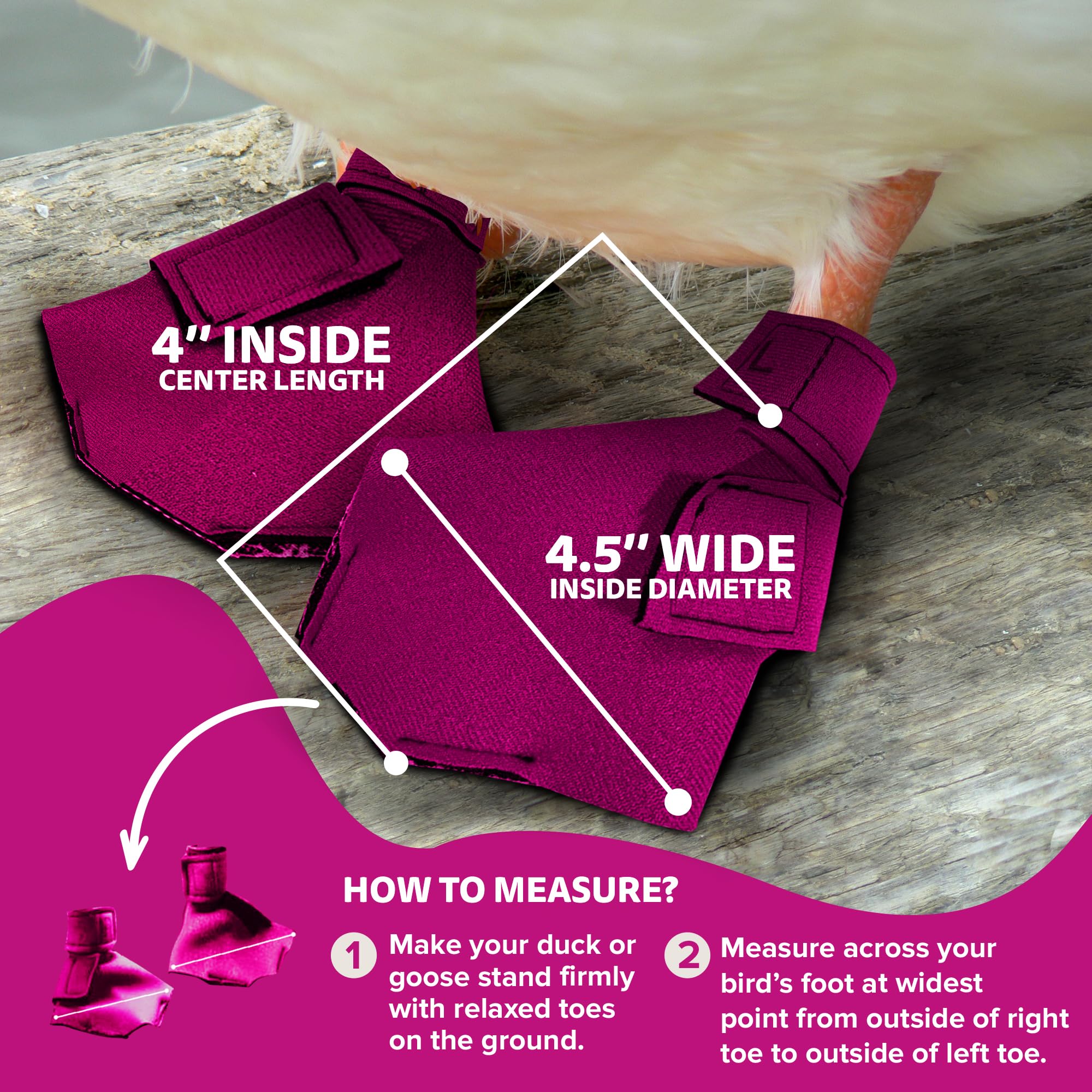 Birdy Bootie nail-care tip shows how clipping helps booties last longer.