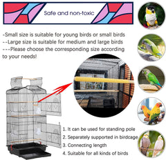 Close-up of Birheatry sand perch cover showing safe natural grit for digestion-friendly care