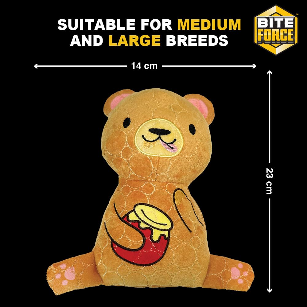 Bite Force dog chew toy showing heavy-duty Kevlar weave for aggressive chewers