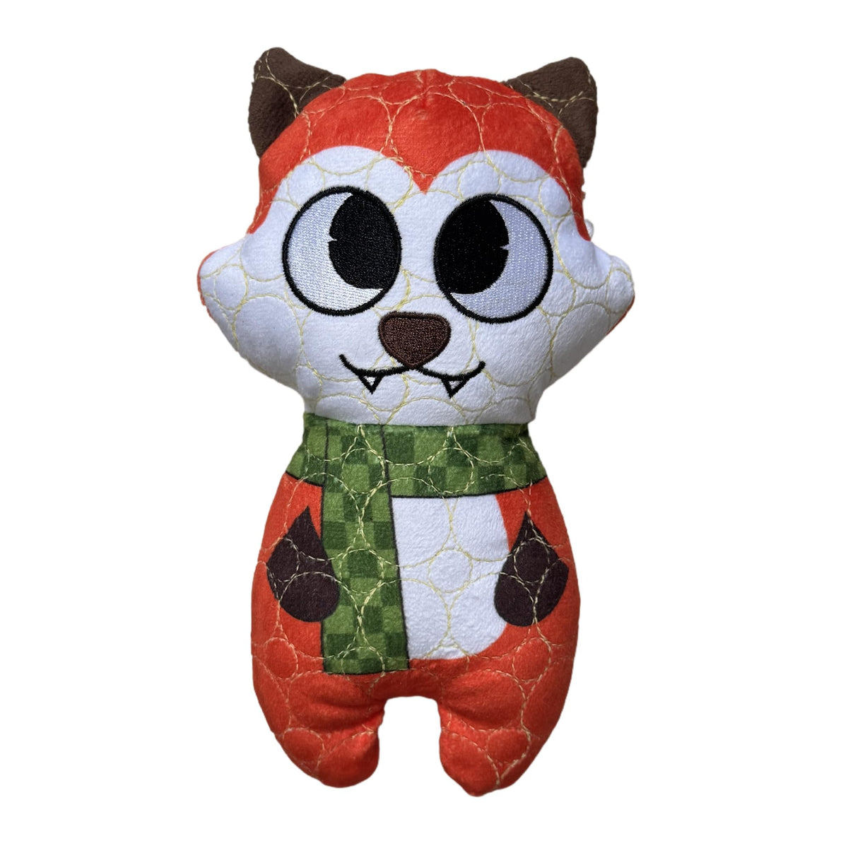 Bite Force durable dog toy fox-squeaker orange promotes long-lasting interactive play.