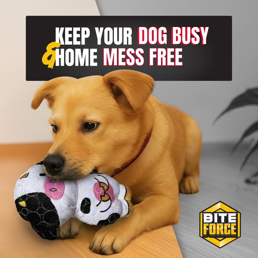 Bite Force dog toy pack shot highlighting durable, versatile design.