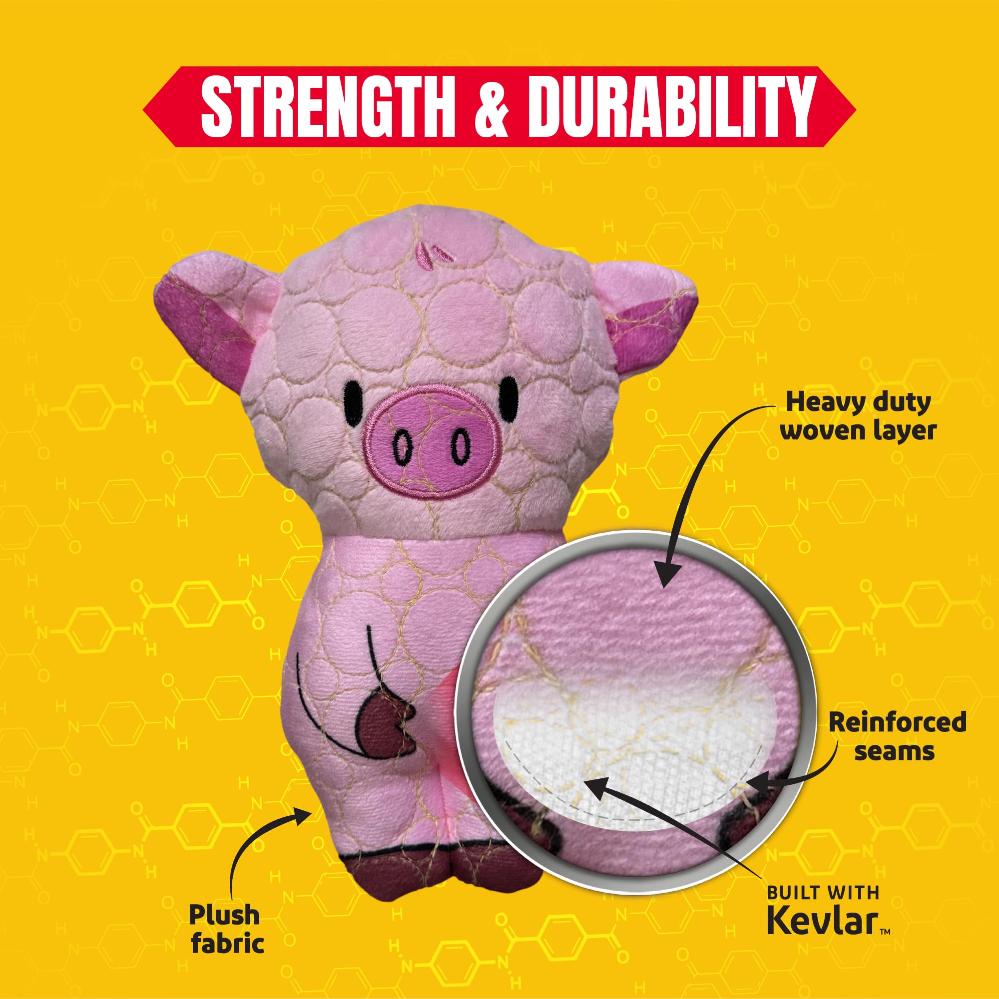 Bite Force puppy-teething pink toy suitable for teething comfort