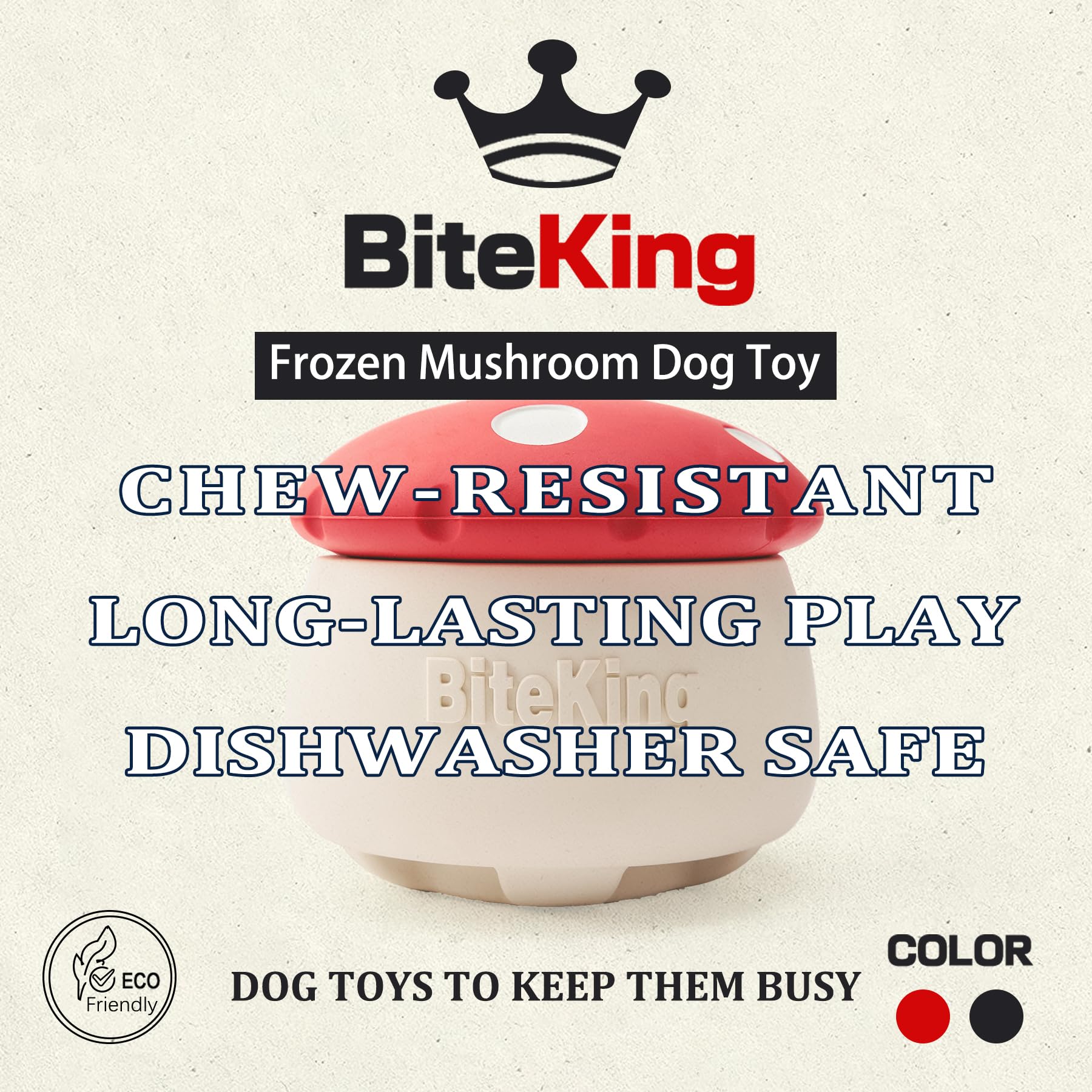 BiteKing freeze mold treats in the freezer for easy frozen fillings.