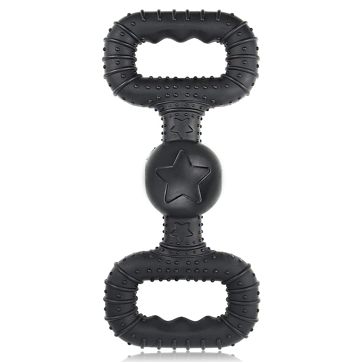BiteKing natural rubber dog toy, tough for large dogs, durable chew protection.