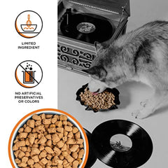 BIXBI Rawbble USA-made label closeup emphasizes domestic sourcing and quality