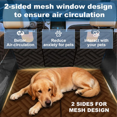 BKUSX seat cover waterproof outer fabric protects seats from spills.