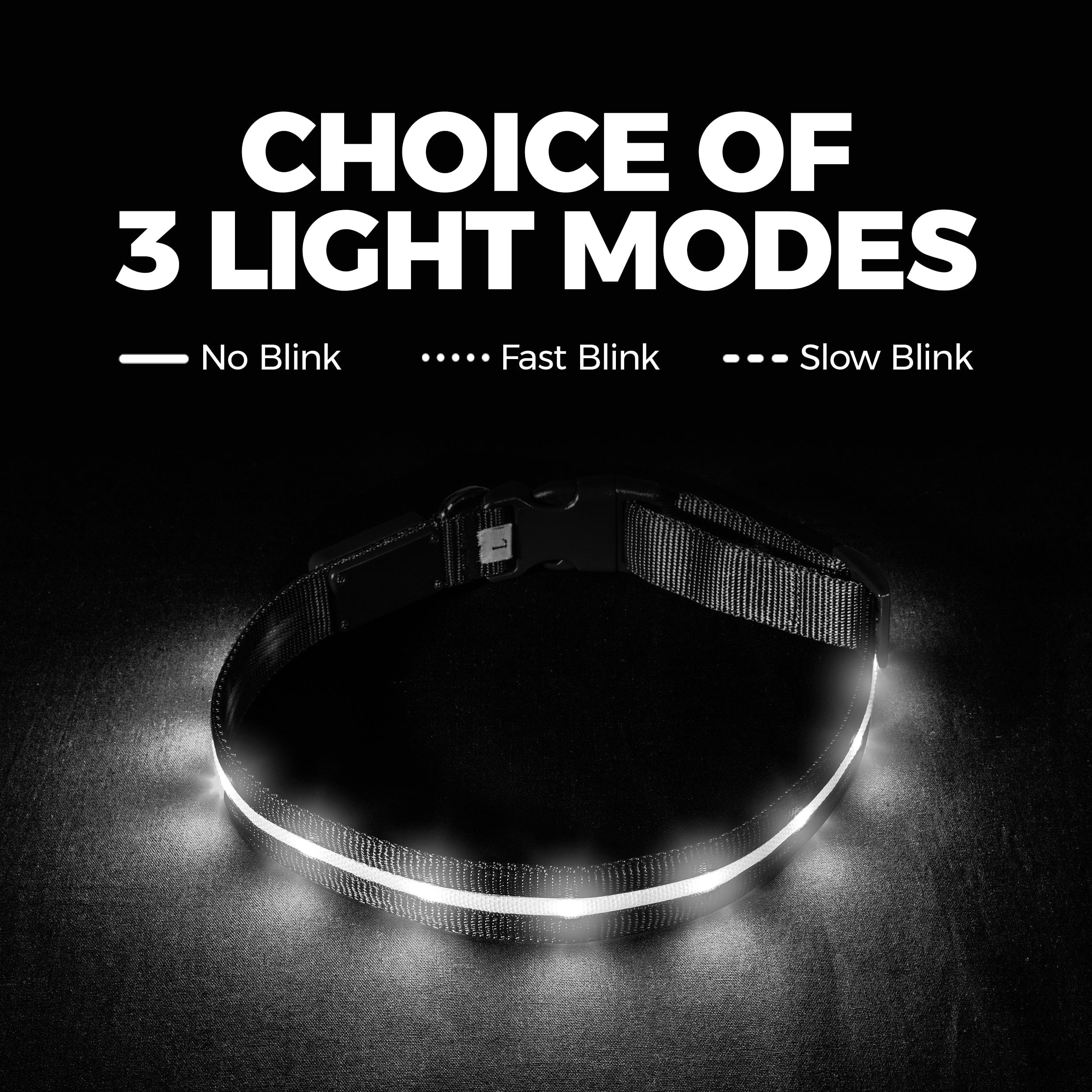 Blazin USB charging cable keeps the collar powered on demand.