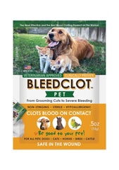 BleedClot Pet aplicación en herida para detención rápida de sangrado
