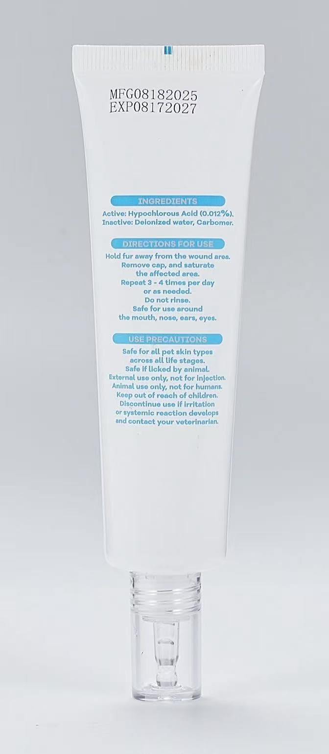 BlessMeet no-rinse wound care gel highlights convenient treatment that fits busy pet owners.