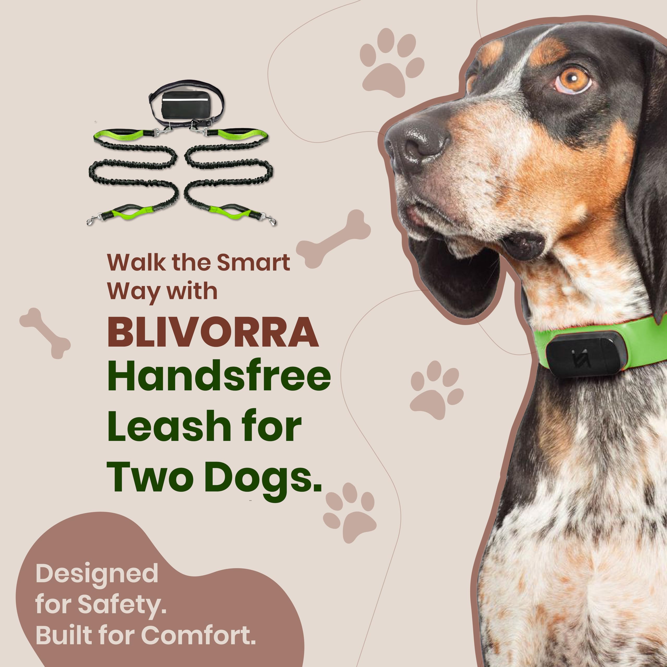 BLIVORRA adjustable waist belt with detachable storage pouch keeps items handy