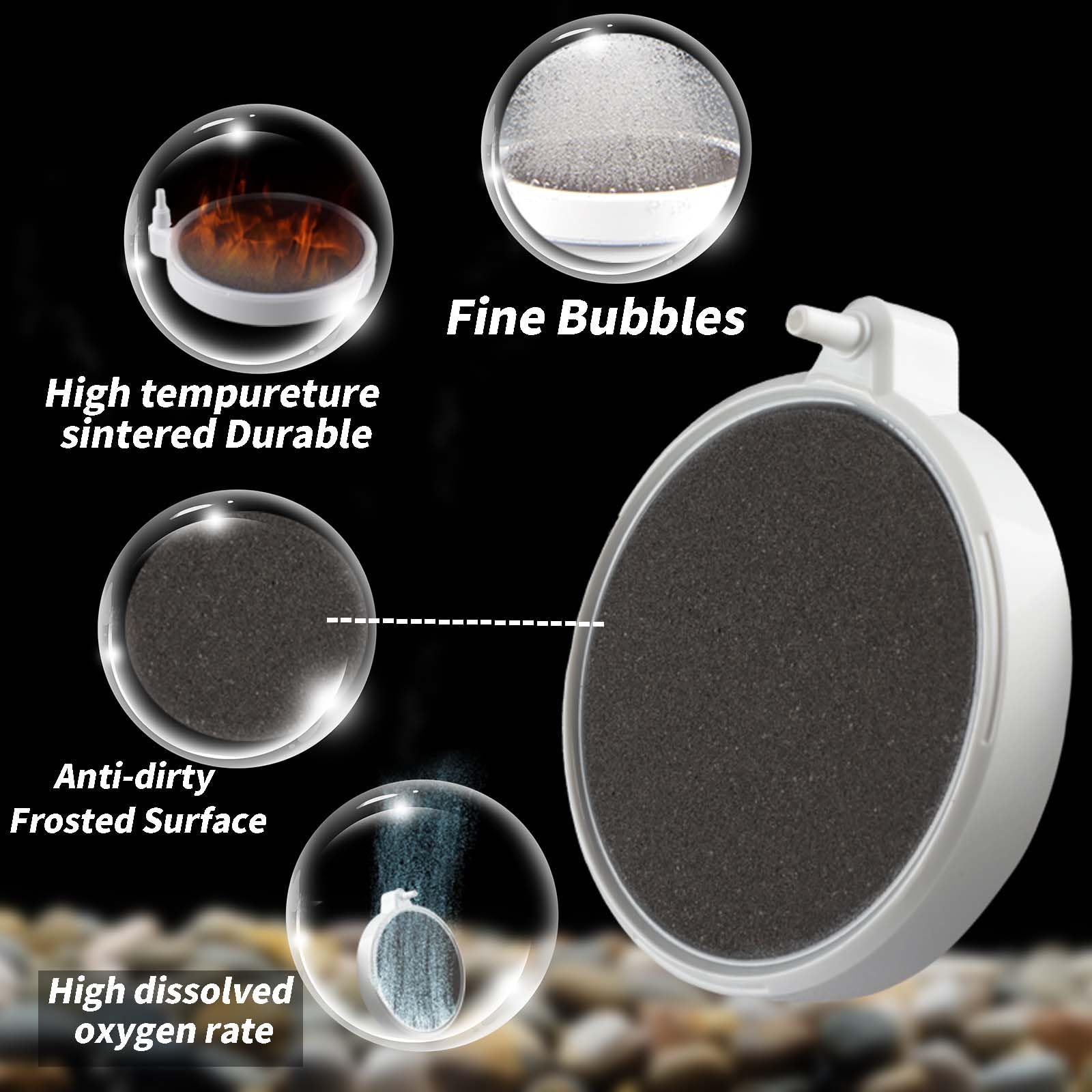 BLOTFISH air diffuser kit shows included parts for flexible installation.