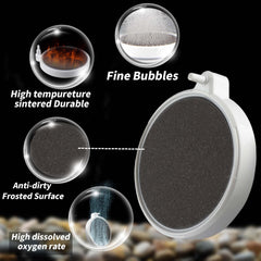 BLOTFISH air diffuser kit shows included parts for flexible installation.
