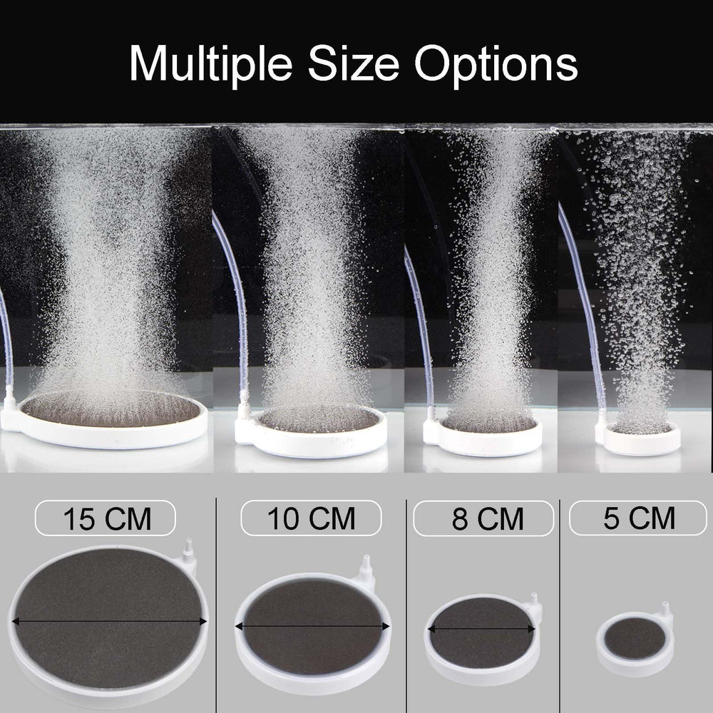 BLOTFISH control valve adjusts bubble output for tank needs.