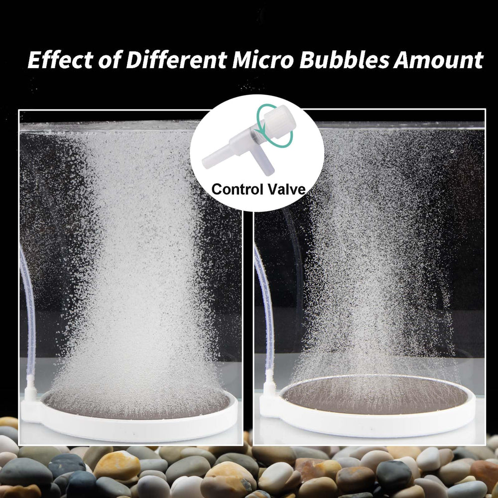 BLOTFISH nano bubble disk focuses dense bubbles for efficient gas exchange.