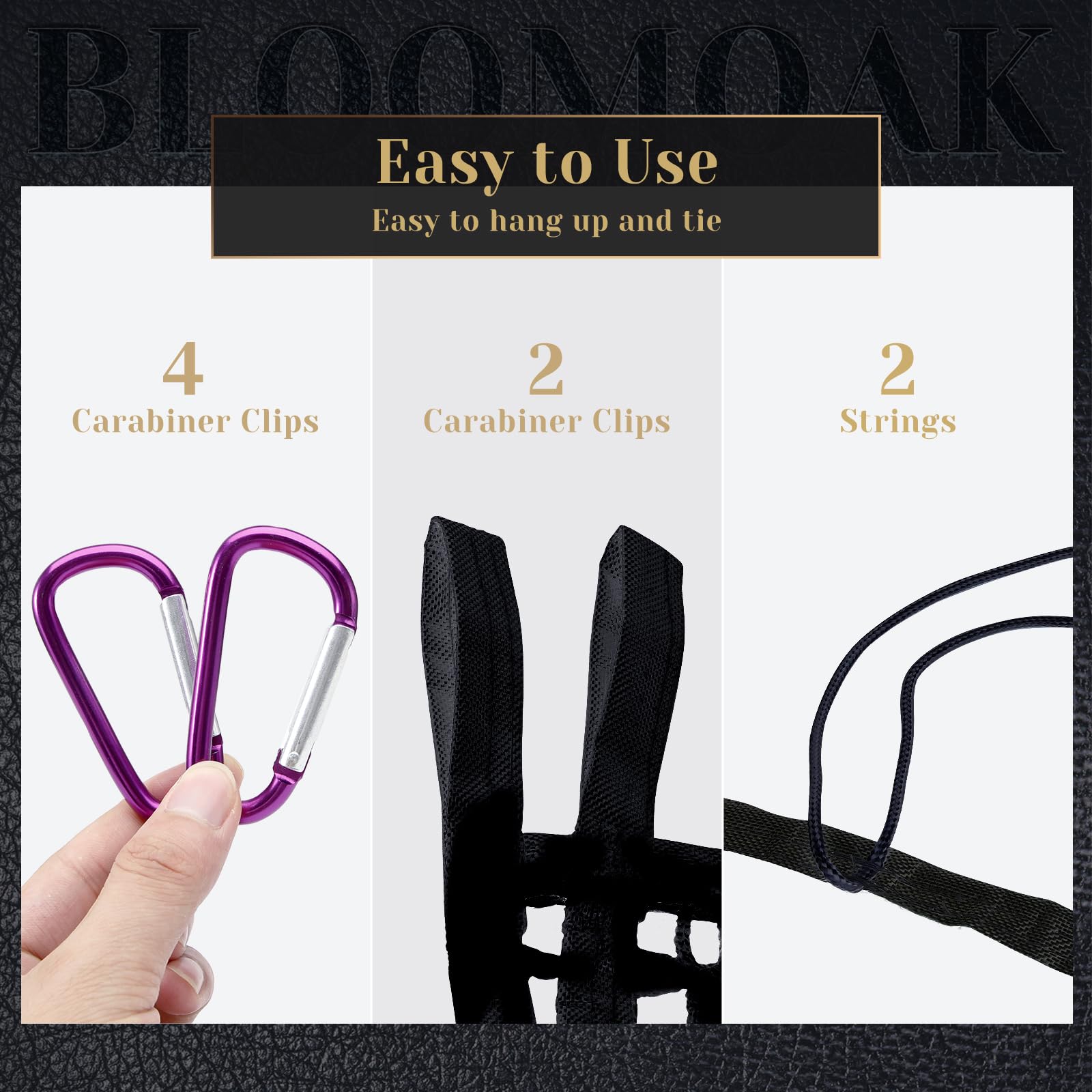 Bloomoak durable polyester construction emphasizes wear resistance